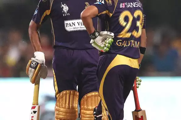 Gautam Gambhir and Robin Uthappa provided KKR a superb platform.