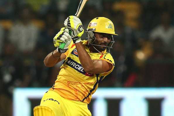 Ravindra Jadeja blasted a quick-fire 40* off 14 to power Chennai to 242.