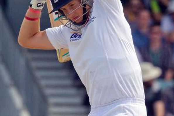 In this file photo, England's batsman Joe Root is seen during an Ashes cricket Test match against Australia, in Perth, on December 16, 2013