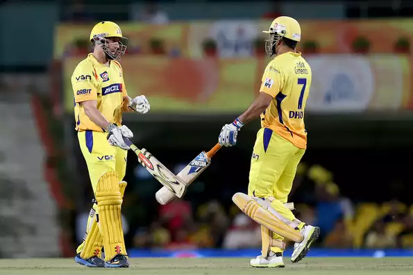 David Hussey and MS Dhoni were clinical in the finish after starting slowly