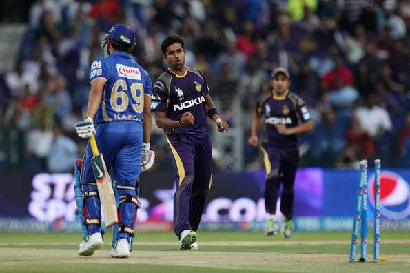 Vinay Kumar has been in good form in recent times and it continued as he got Nair early