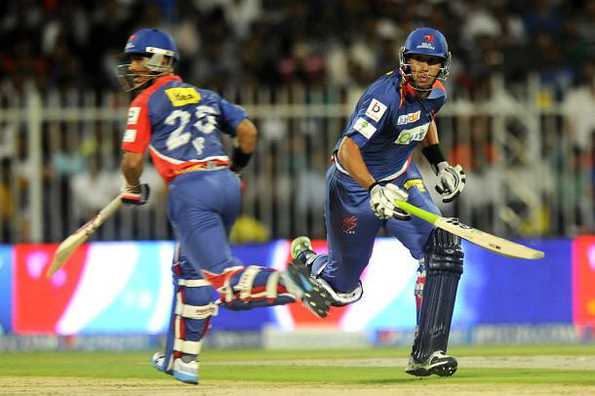 The terrific stand between Duminy and Taylor helped Delhi post a decent score.