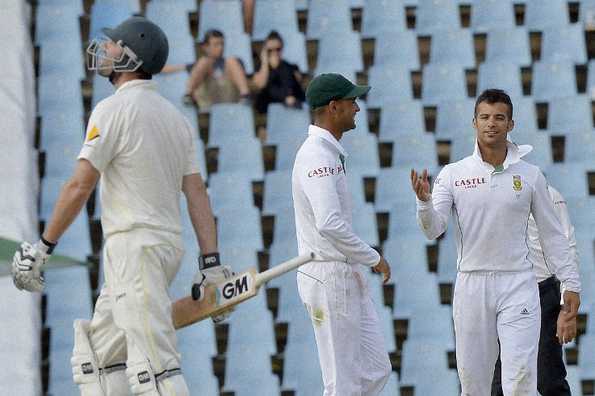 Alex Doolan fell 11 runs short of a century on Test debut.