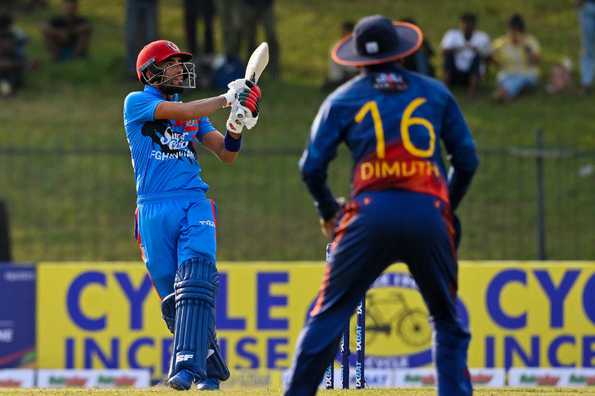 The visitors, chasing 269, were given a flying start by Ibrahim Zadran