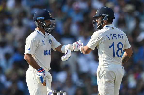 Virat Kohli and Ajinkya Rahane put on an unbeaten 71-run stand