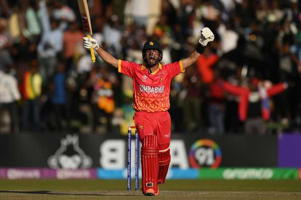 Sikandar Raza struck a belligerent 102 not out off 54 deliveries