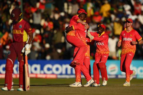 Zimbabwe beat West Indies by 35 runs