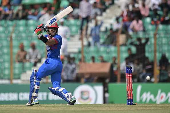 Gurbaz smashed 145 and struck 13 fours and eight sixes in Afghanistan's record win