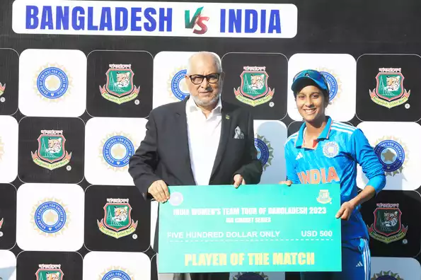 Jemimah Rodrigues became the first Indian women cricket to score a fifty and bag four wickets in the same ODI