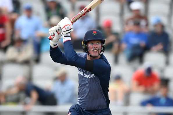 Keaton Jennings scored an unbeaten 76 in his team's 10-wicket win