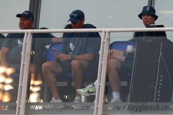 Flintoff was spotted during the first ODI.