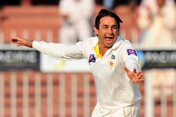 Saeed Ajmal was the top-wicket taker for Pakistan on Day 1.