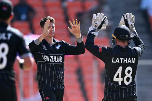 New Zealand kept striking at regular intervals with the ball that set up their win.