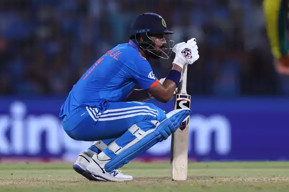 KL Rahul is dejected after missing out on century but his unbeaten 96 helped India win.