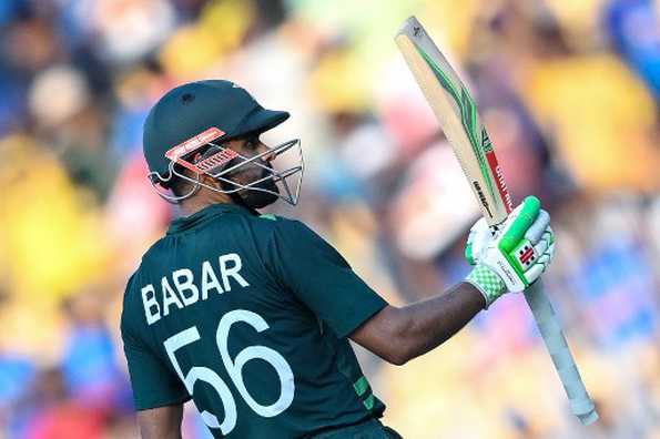 Babar Azam made 74 off 92 balls.