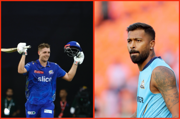 Hardik Pandya won four IPL titles with Mumbai Indians while Green was signed for INR 17.5 cr by MI last year.