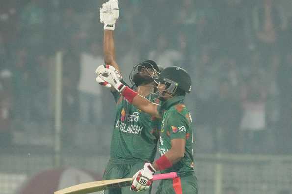 Jaker Ali hit 68 off just 34 balls in the 1st T20I vs Sri Lanka.