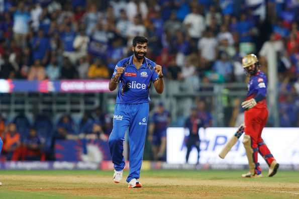 Jasprit Bumrah returned figures of 5 for 21