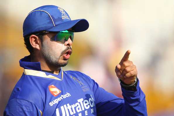 Sreesanth and two other Rajasthan players were arrested by the Delhi Police for spot-fixing.