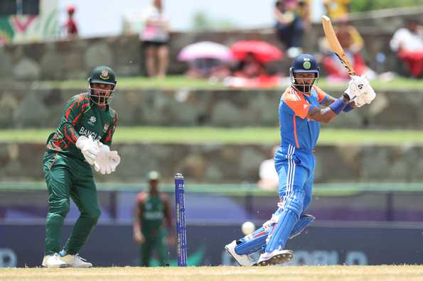 Hardik Pandya's 27-ball 50 not out was instrumental in India posting 196/5, which proved beyond Bangladesh's reach