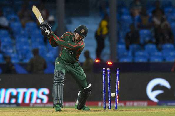 Bangladesh aborted the plan of going for the 116-run target in 12.1 overs after losing three early wickets