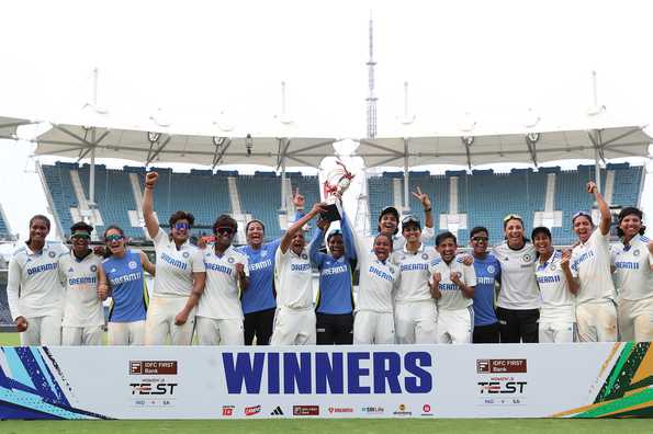 India registered their 8th Test win