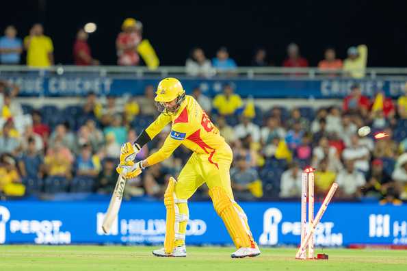 A batting implosion cost Super Kings their opening game against Knight Riders