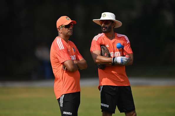 Vikram Rathour credited Rahul Dravid as the best coach he has worked under