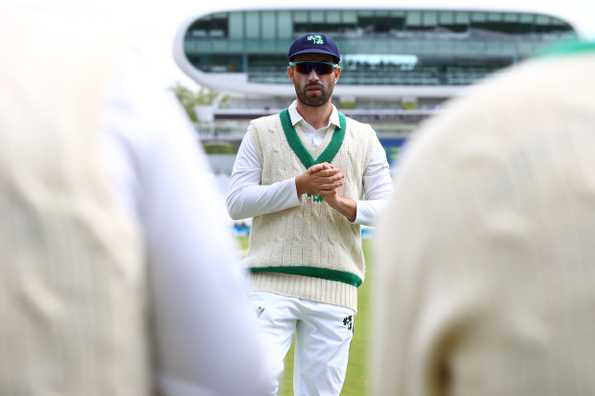 Andrew Balbirnie will lead the Ireland team in their home Test against Zimbabwe