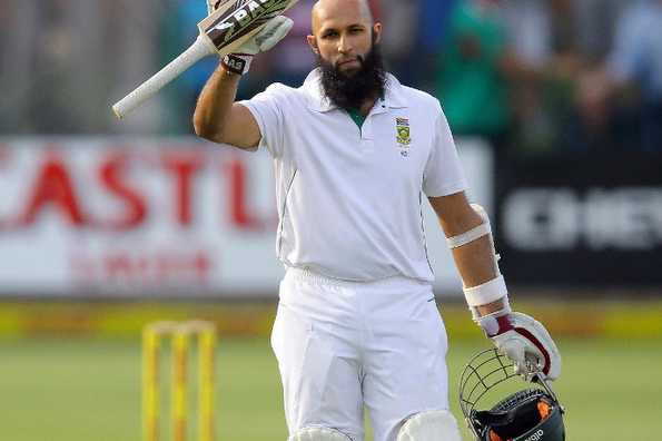 Hashim Amla completed his 19th Test century on Day 1 of the 2nd Test