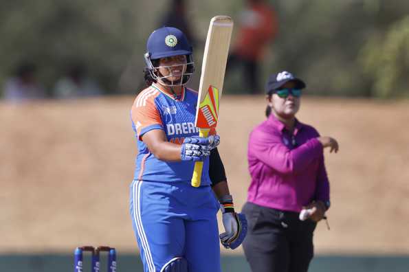 Ghosh scored her maiden T20I fifty