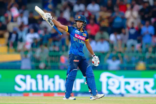 Dunith Wellalage's maiden ODI fifty helped Sri Lanka post a fighting total