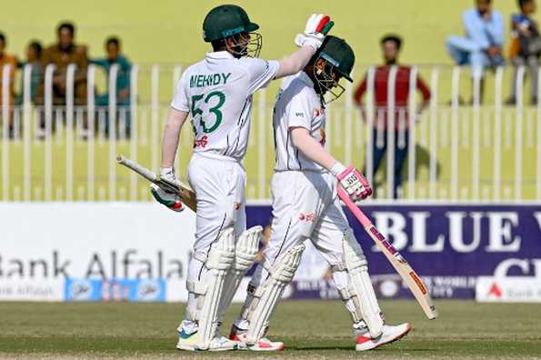 Mushfiqur fell just nine short of a double ton.