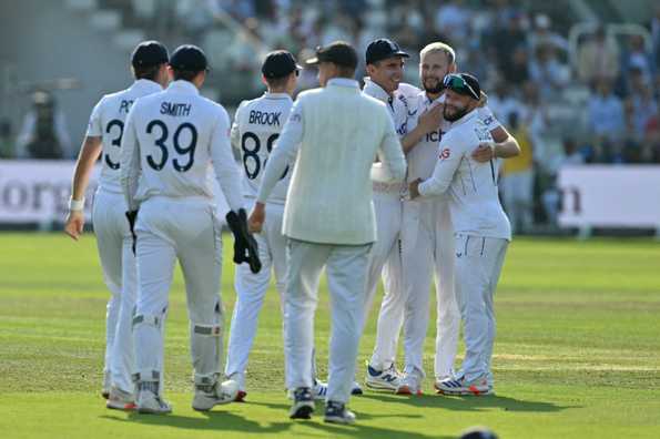 Gus Atikinson followed up his first-innings century with a five-wicket haul in the second innings