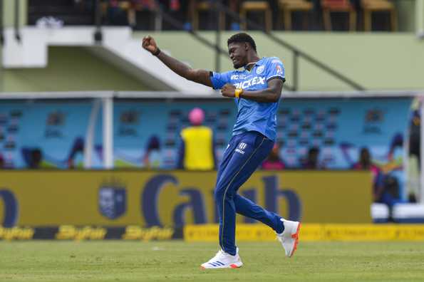 Alzarri Joseph picked four wickets in his team's victory