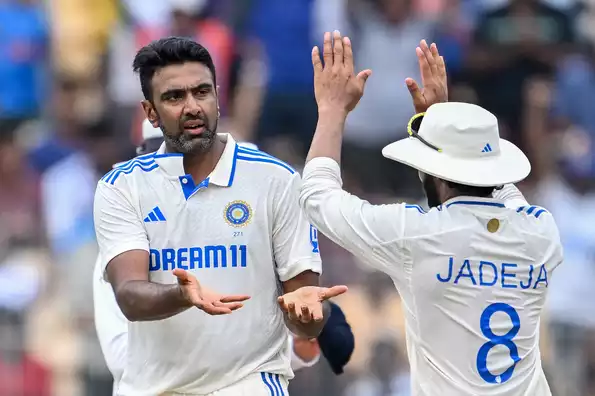 Ashwin picked a second-innings fifer to go with his century earlier in the Chennai Test.