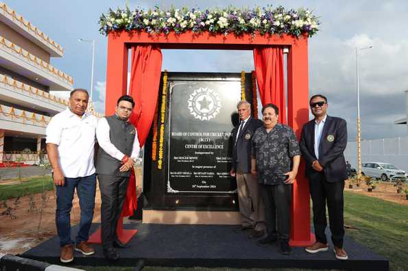 The Centre was inaugurated by Jay Shah and Roger Binny on September 28.