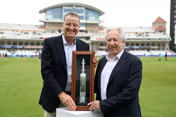 Rod Bransgrove (right) opines that Hampshire are following the trend in the cricket markets