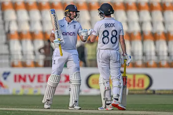 Root surpassed Cook to become England's highest run getter in Test history.