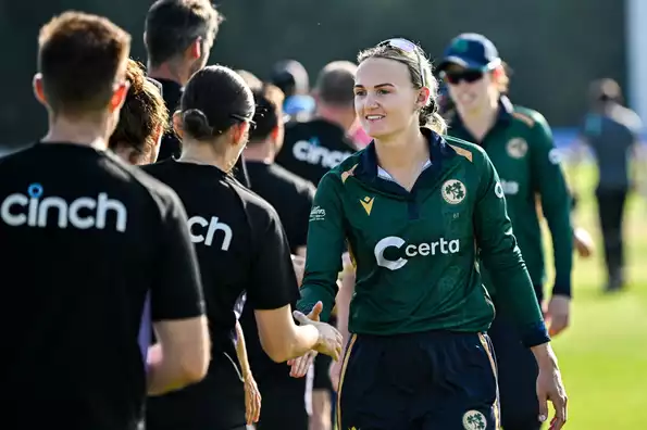 Gaby Lewis is Ireland Women's highest run-scorer with 3742 runs at 28.95 across formats.