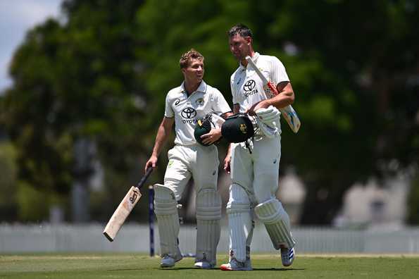 Nathan McSweeney (88*) and Beau Webster (61*) put on an unbroken 141-run stand