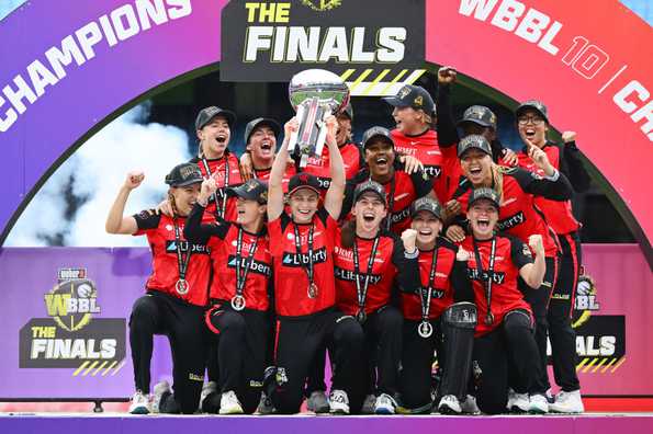 Melbourne Renegades won the WBBL for the first time in their history