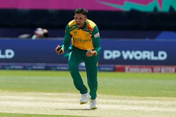 Keshav Maharaj has suffered a left abductor strain