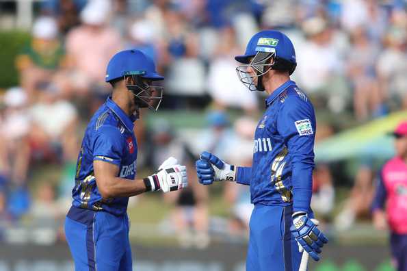 The duo combined for a 79-run partnership for the second wicket.