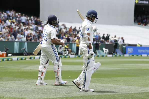 [File photo] It wasn't a happy return to Ranji for Rohit and Jaiswal.