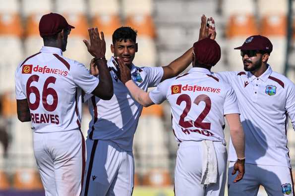 West Indies are favourites to clinch the second Test.