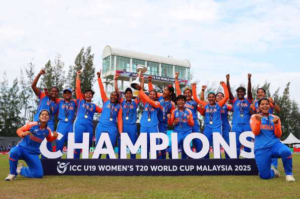 India lifted their second Women's Under-19 T20 World Cup title