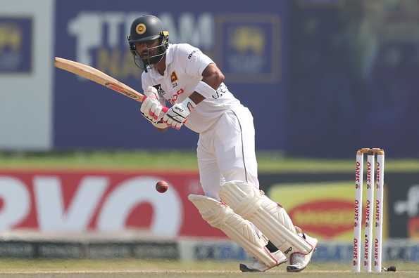 Chandimal hit a half-century.