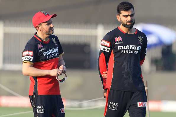 Hesson with Kohli at RCB