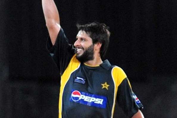 Shahid Afridi said that India were lucky to have beaten Pakistan